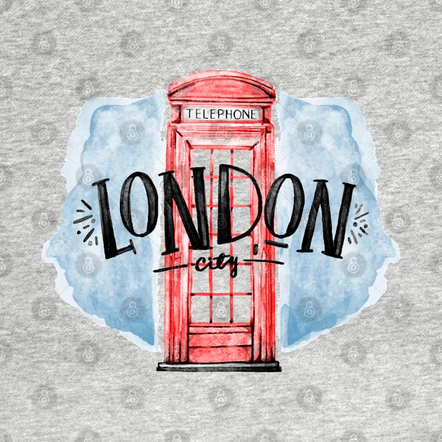 London Souvenir by Happy Art Designs